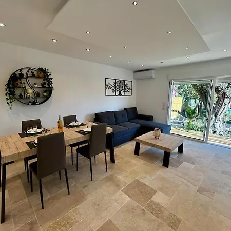 別荘 Bas De Cosy Les Pins Avec Jardin ジュアン・レ・パン