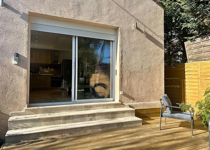 Bas De Cosy Les Pins Avec Jardin Tatil Evi Juan-les-Pins