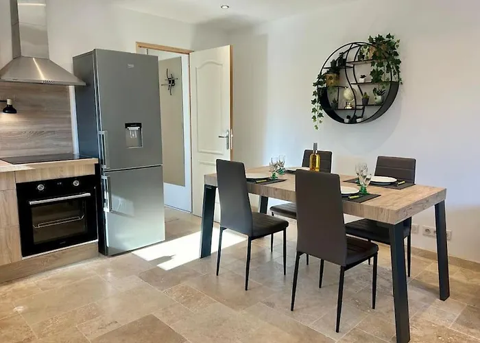 Ferienhaus Bas De Cosy Les Pins Avec Jardin *
